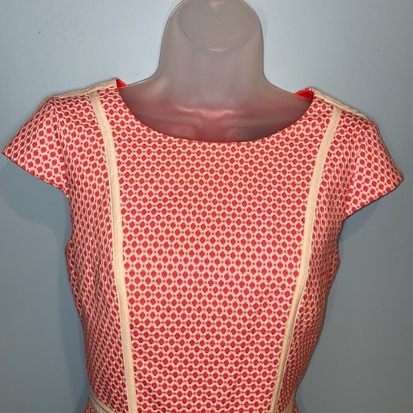 Adrianna Papell Patterned Sheath Midi Dress - Picture 3 of 16